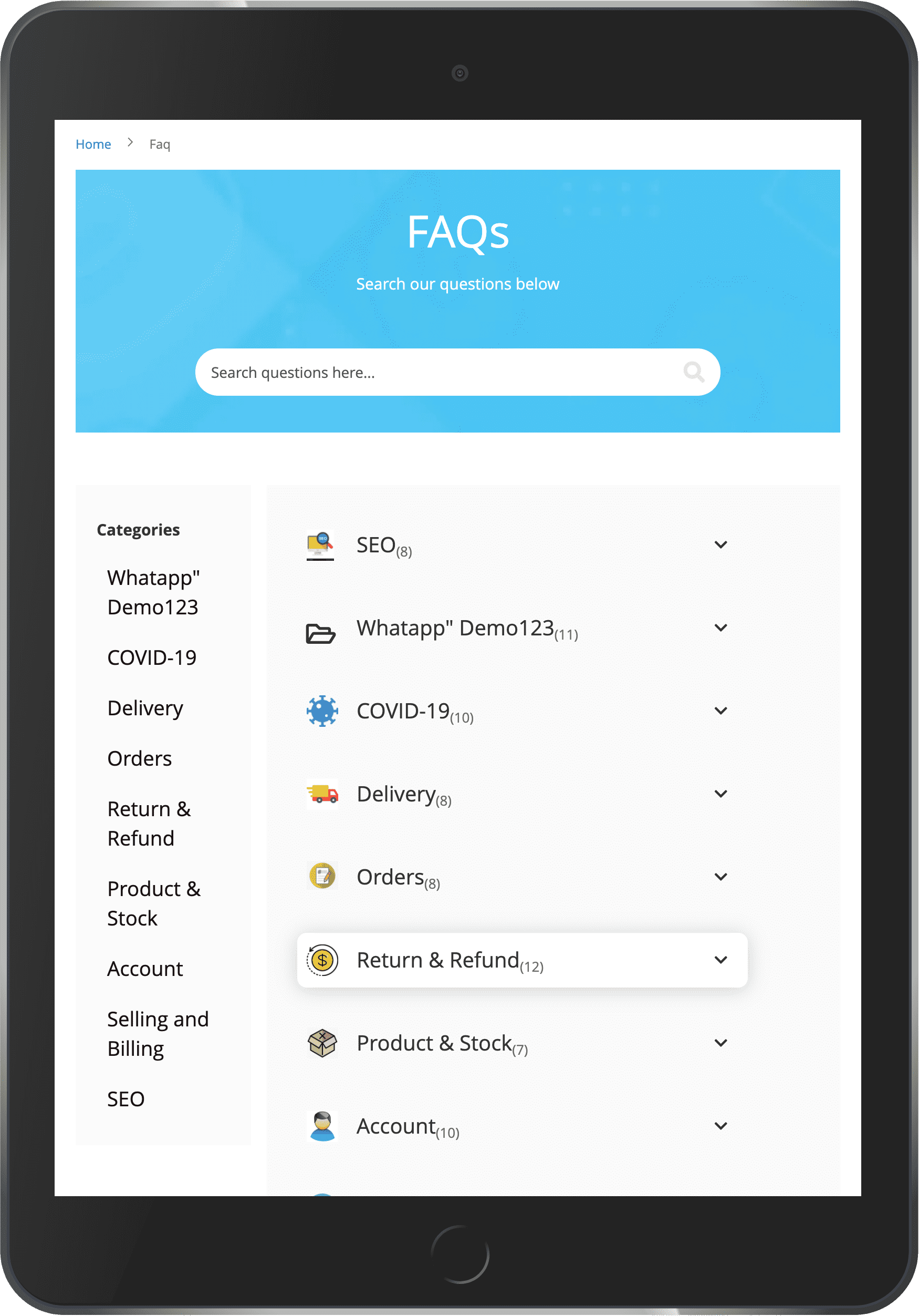 tabview mobile design